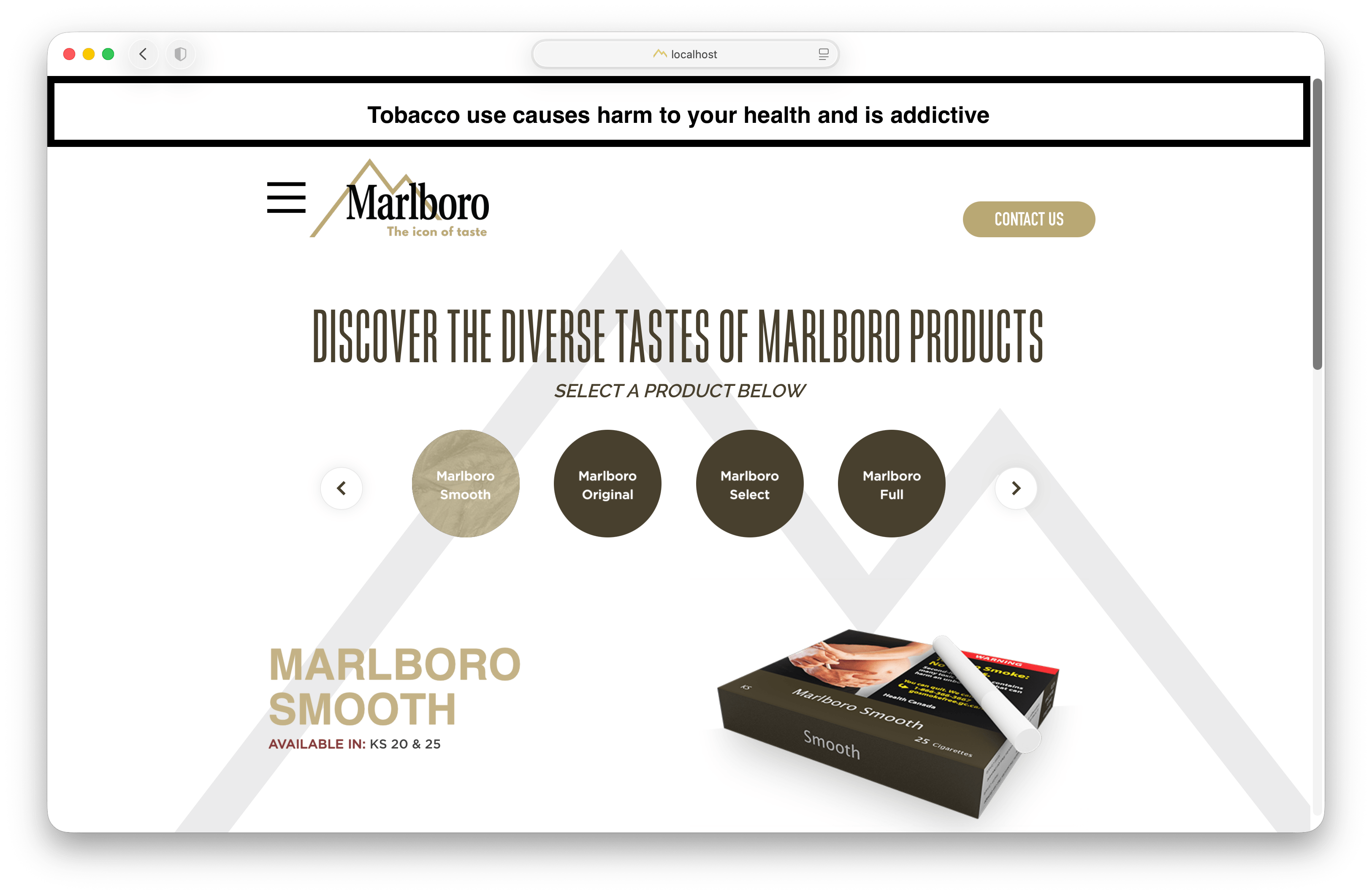 Marlboro (CA) — site screenshot